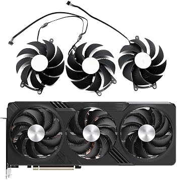 GAH3S2U 0.60A RX 7900XT GPU Cooling Fan,For GIGABYTE for Radeon 7900 XTX graphics card fan(B-Fan)
