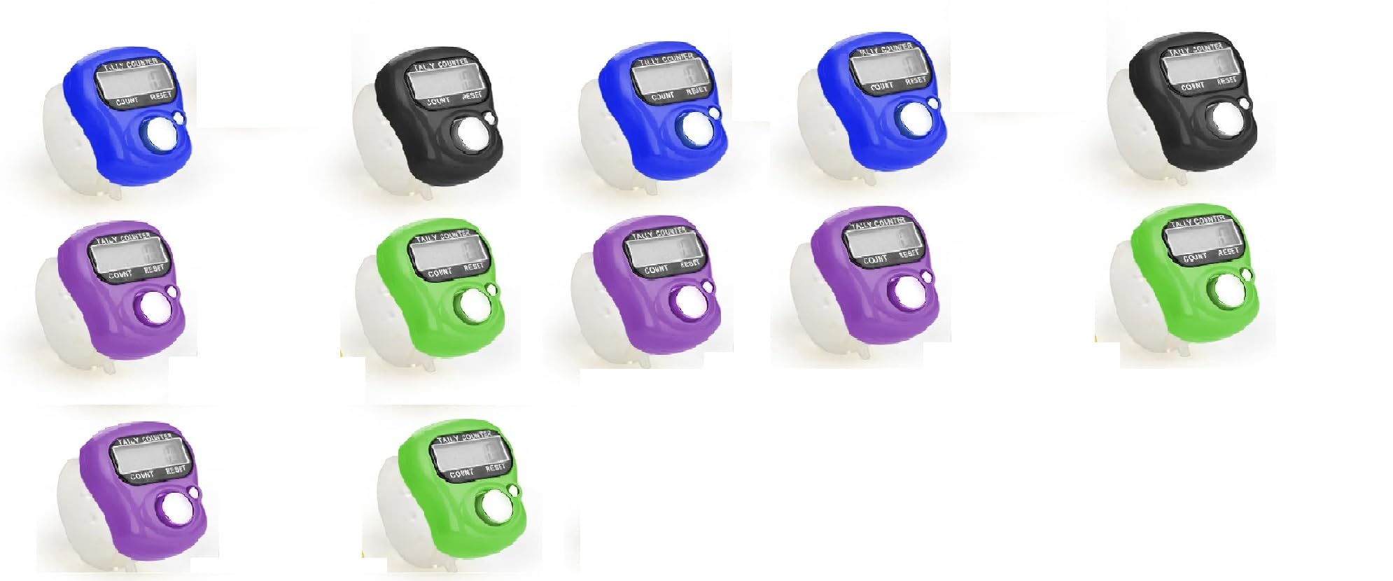 Birthday Party Return Gift Multiuse Finger Counter Portable Hand Finger Counting Machine Ideas Bulk for Kids Children Boys Girls Bags Cradle cermony Baby Naming Set of 12