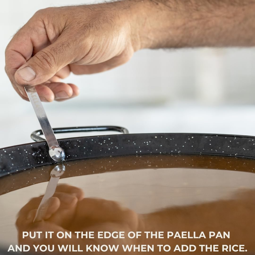 EL PAELLER - Misuratore Paella Easy - Acciaio inossidabile con magnete integrato