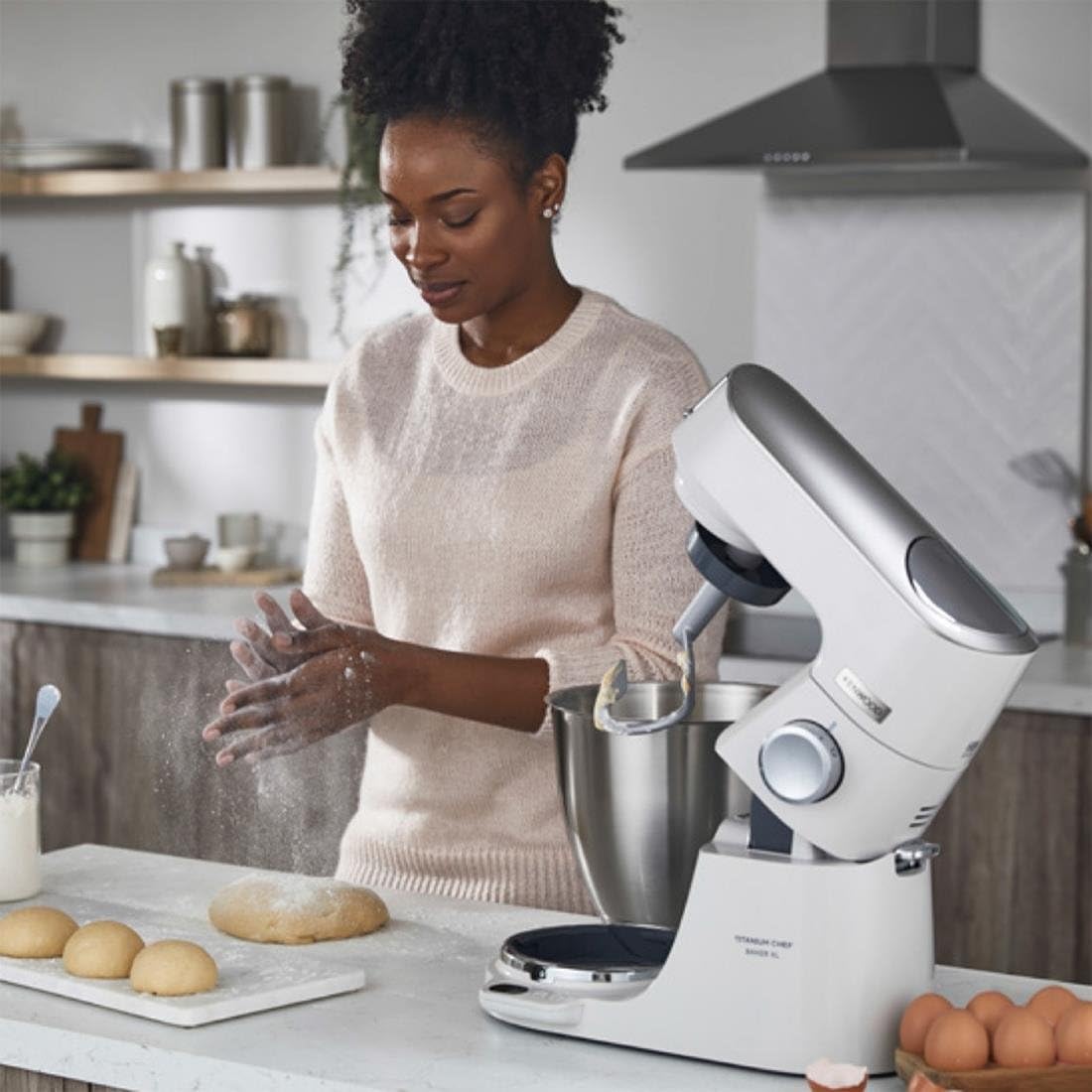 Planetaria Kenwood Kvl65001Wh Titanium Baker Xl