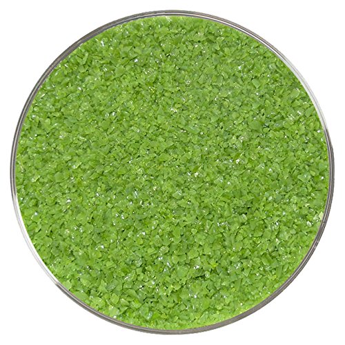 Fern Green Opalescent Medium Frit - 8oz - 96COE - Made from System 96 Glass