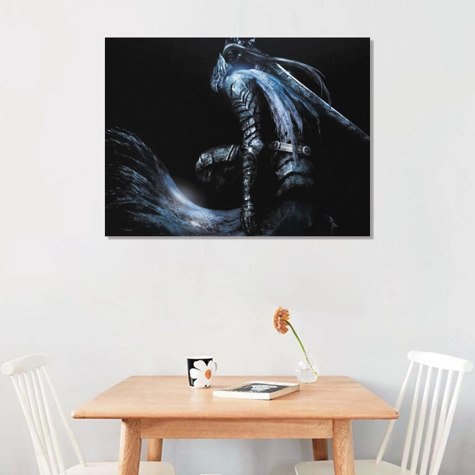 Amazon.co.jp: キャンバス絵画 Dark Soul ダークソウル アートパネル 