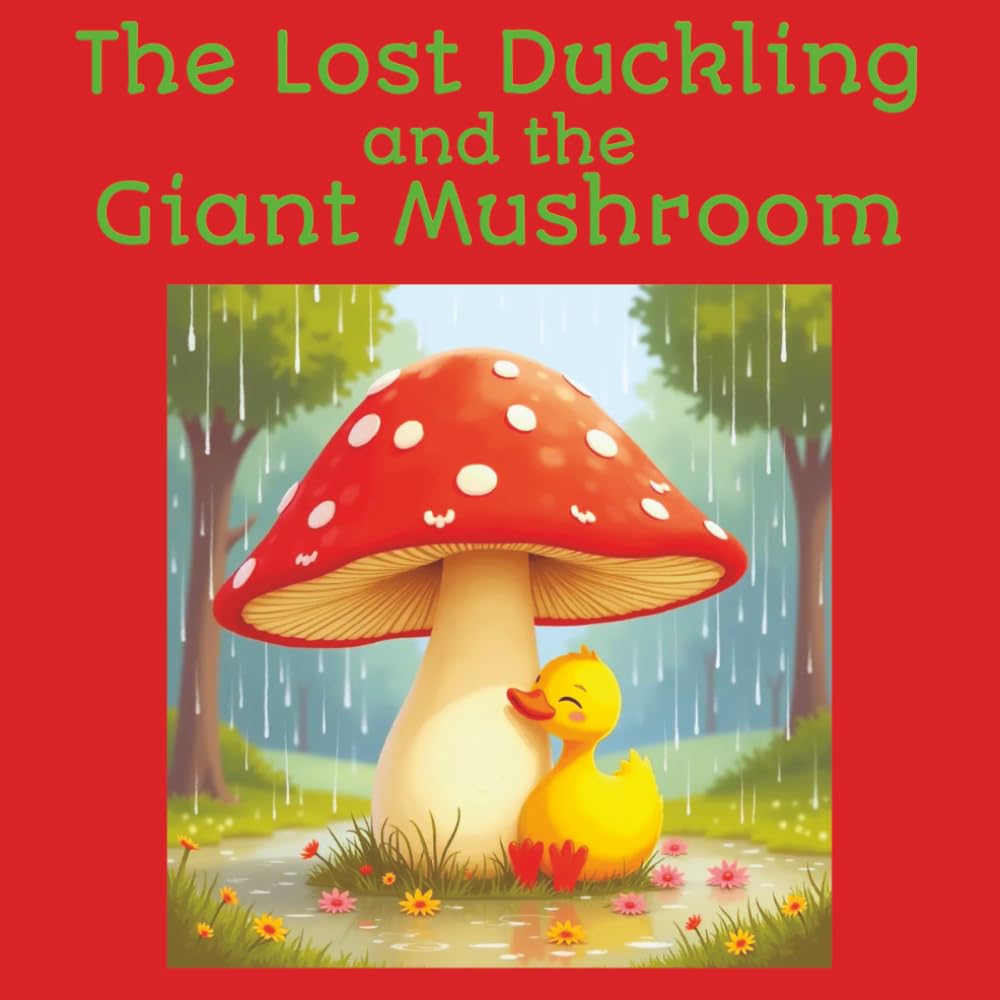The Lost Duckling and the Giant Mushroom: Beautifully illustrated children’s book created especially for ages 2–5 | 8.5 x 8.5 inch, 28 pages | Bright ... children can understand | Great gift idea