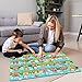 Learn ABCs with Fun! 24-Piece Alphabet Train Jumbo Floor Puzzle for Toddlers - Interactive Educational Toy for Ages 3+