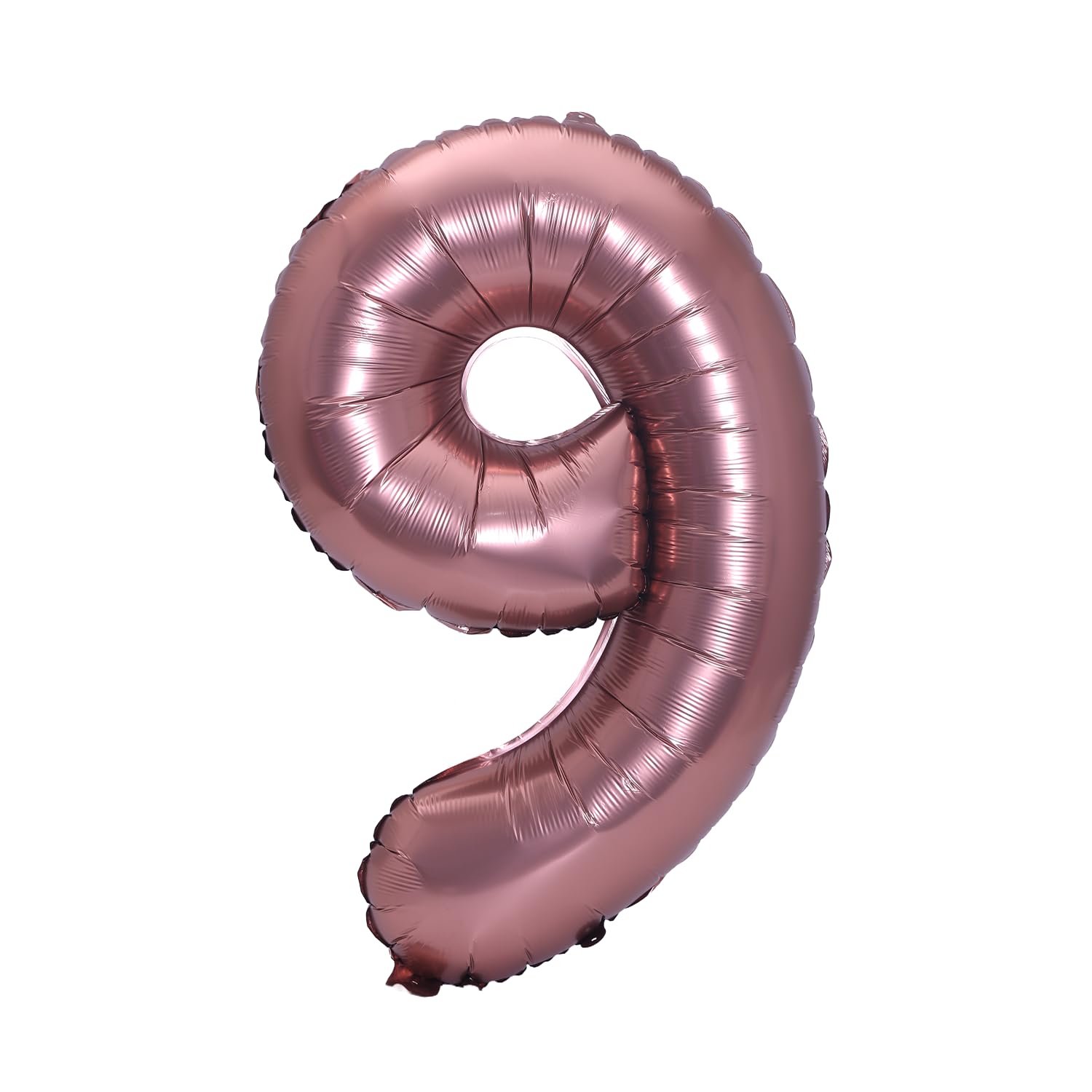 YPSelected 32 Inch Large Foil Helium Number Balloon Birthday Wedding Party 0-9 (Brown, 9)