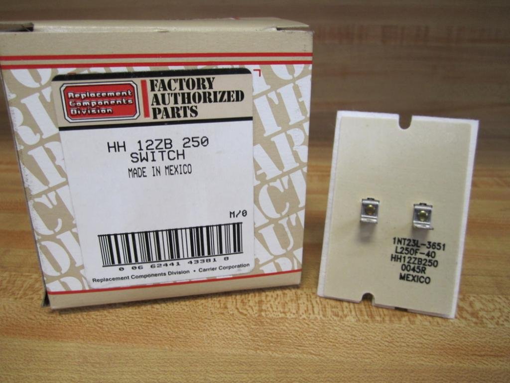Bryant HH12ZB250 Limit Switch L250F-40