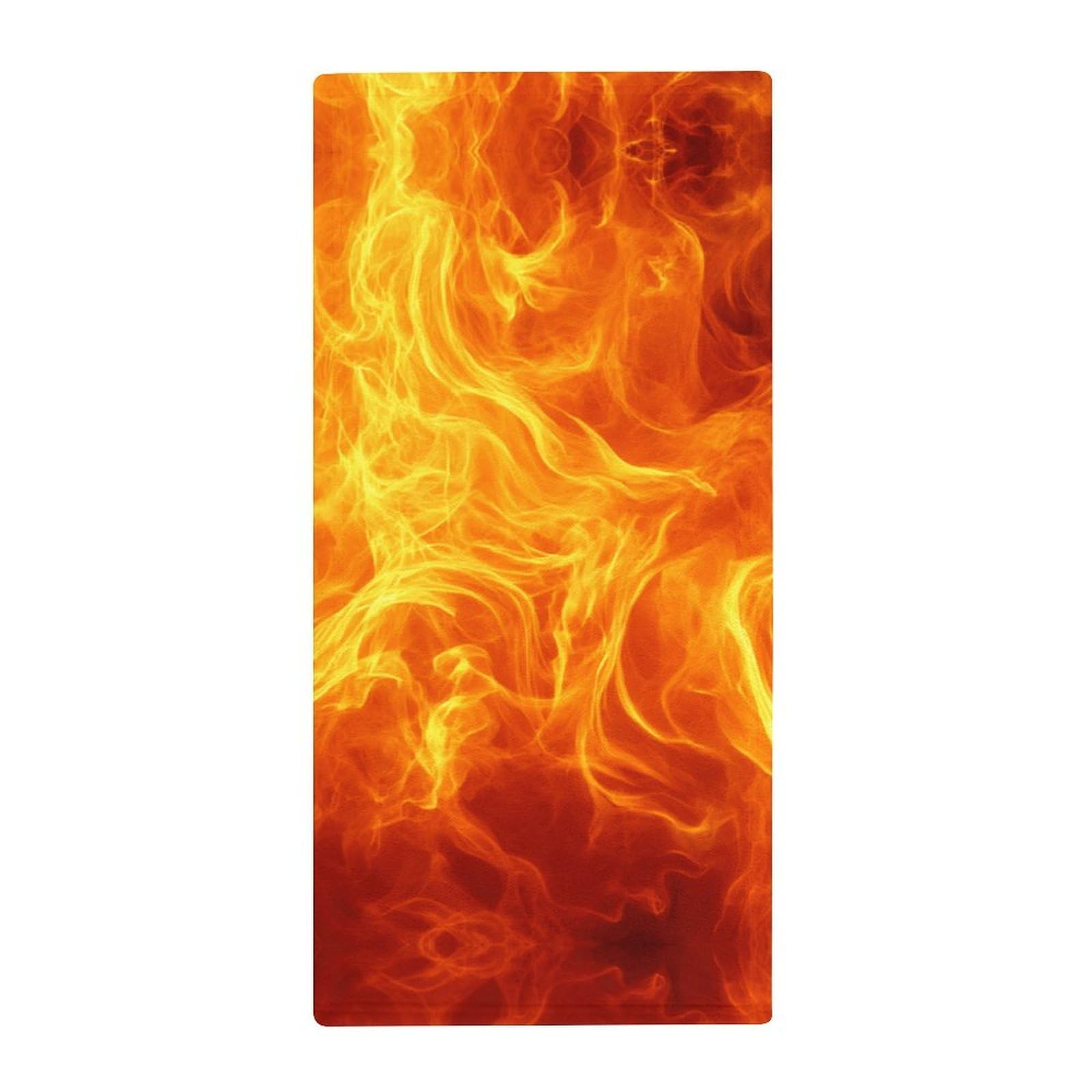 Anceky Premium Hotel Bath Towels, Fire Flame Lightweight Hand Towels for Face, Hair & Luxury Guest Bathrooms