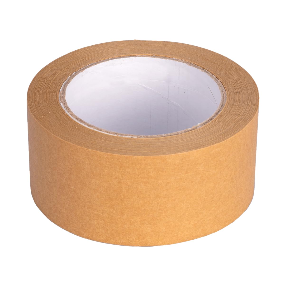 Braunes Kraftpapierband - Umweltfreundliches Paketklebeband 24mm X 50m (6 Rollen)