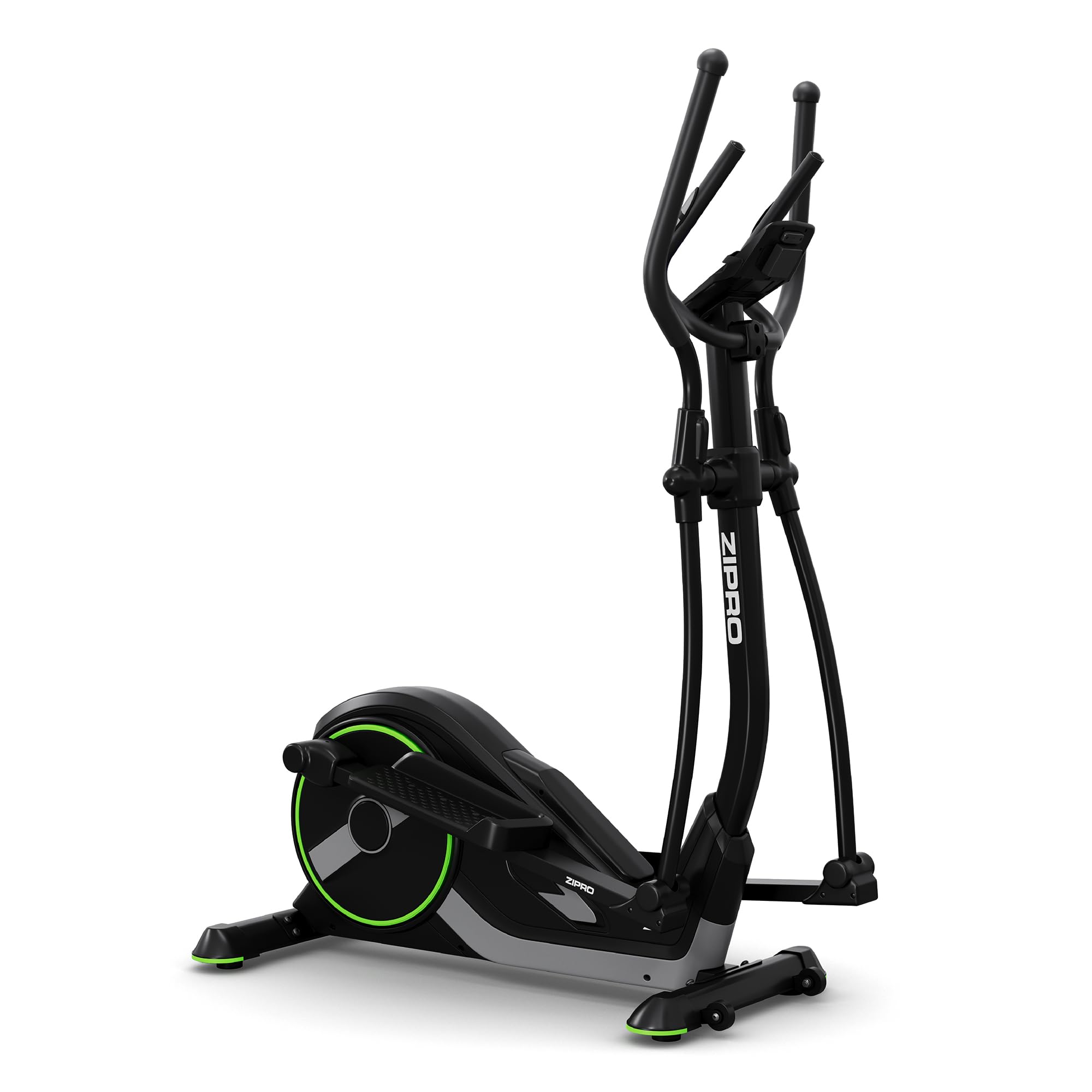 Zipro Orbitrek Wave, trenażer eliptyczny do 120 kg, orbitrek do domu, przyrząd treningowy cardio, maszyna do ćwiczeń, trenażer domowy, 32 poziomy oporu, Bluetooth, uchwyt na iPada