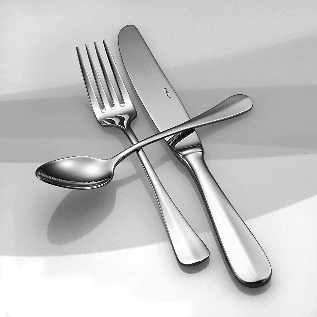 Set Of Two 2 Oneida Cello Salad Dessert Forks 6 3/4" Stainless Flatware - View #5