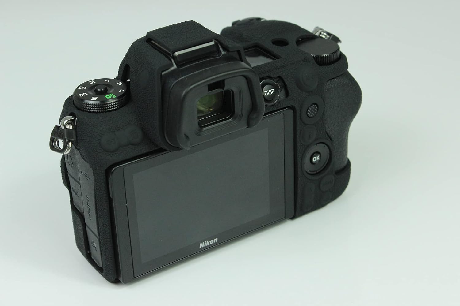 Z6/Z7 II Case, BolinUS Fullbody Ultra-Thin Lightweight Rubber Soft Silicone Housing Case Bag Cover for Nikon Z6 II/Z7 II (Black)