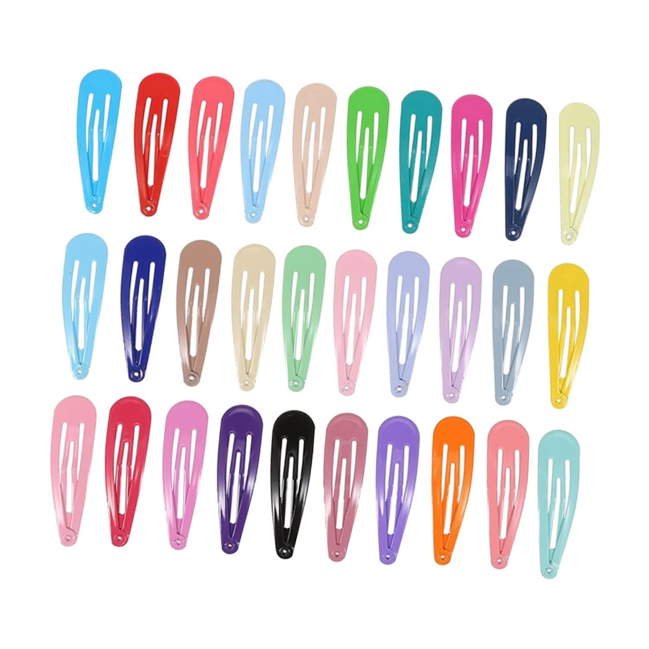 FRCOLOR Fermaglio per capelli per ragazze, 240 pezzi, in legno massiccio
