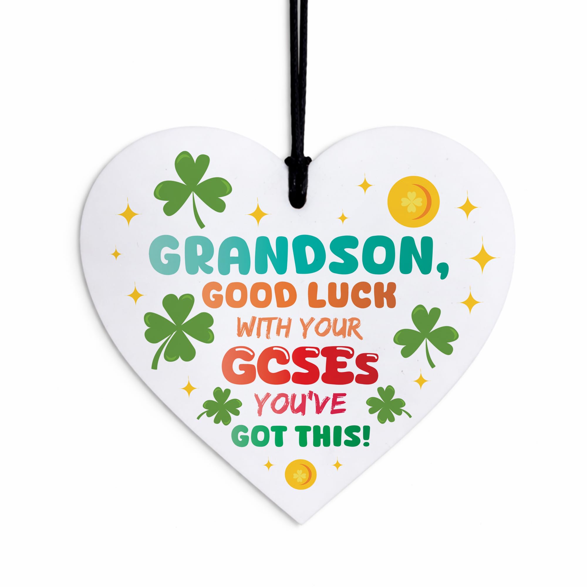 Red Ocean Good Luck GCSEs Gift For Grandson You've Got This Encouragement Exam Success Grandson Gift For Good Luck Keepsake