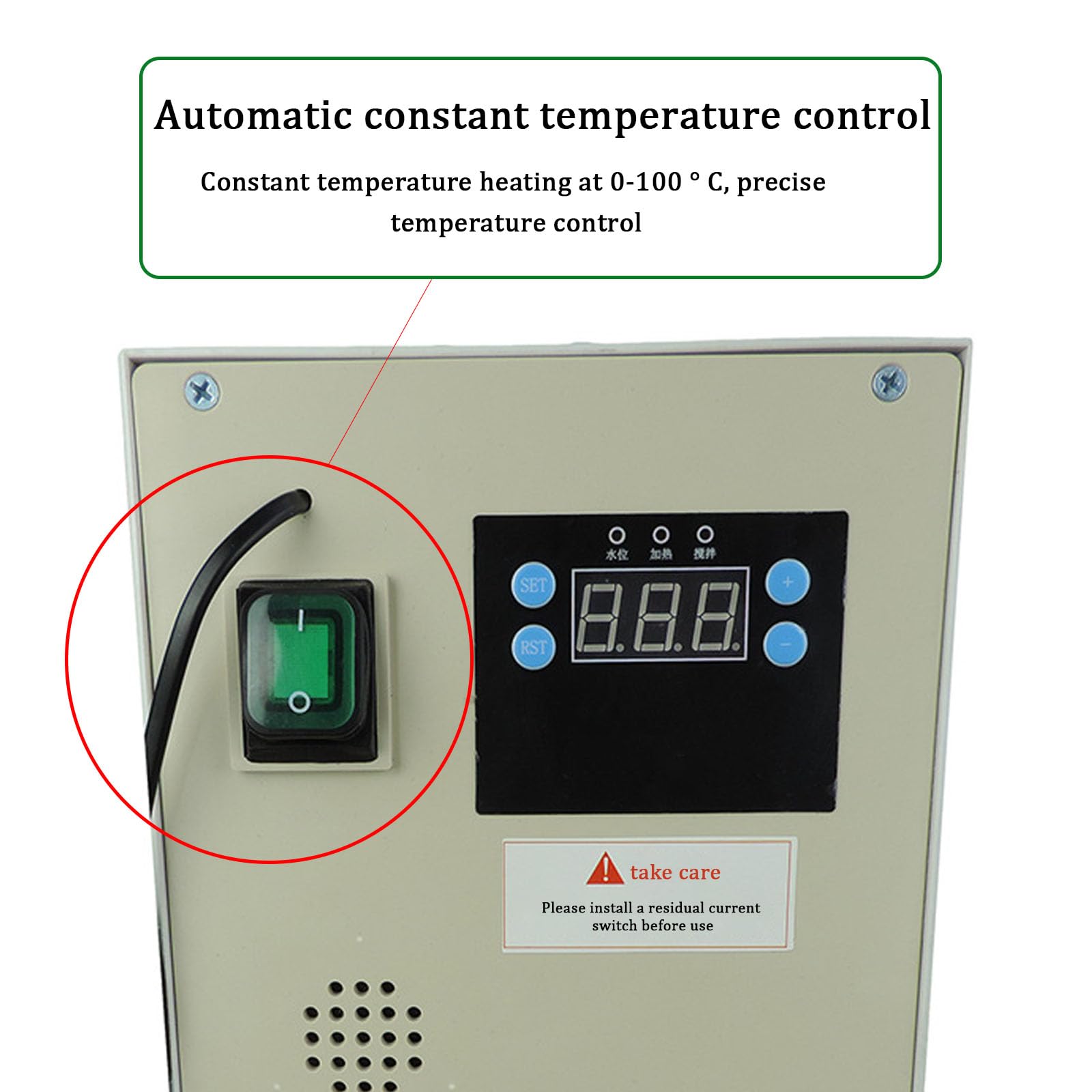 Alimentador De 10 Tetinas,máquina De Alimentación Automática Inteligente De Temperatura Constante,fuente De Sonido Simulada para Cerdas,alimentador De Lechones,puede Atraer Lechones Para Amamantar