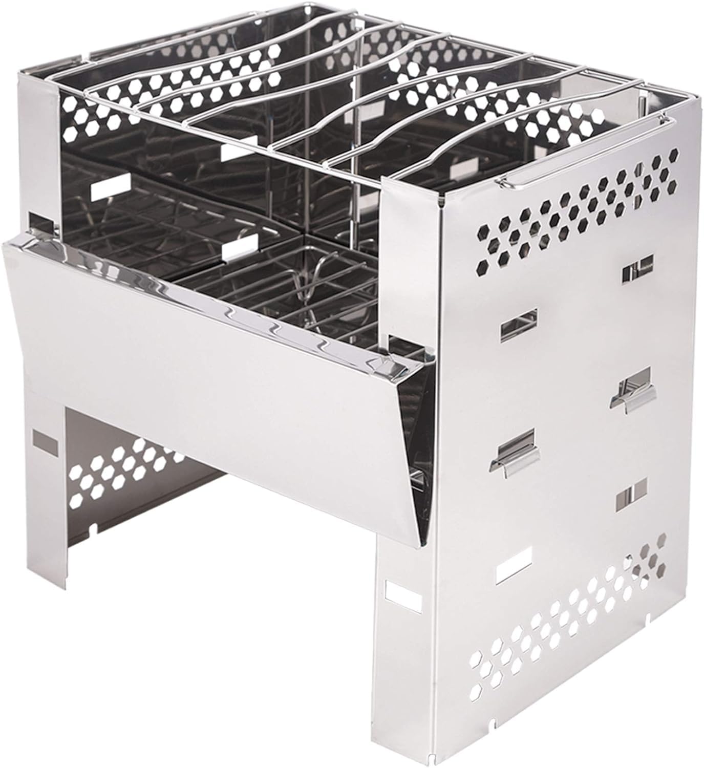 Amazon | 焚き火台 スマートフォールディングコンロ A4型 オリジナル