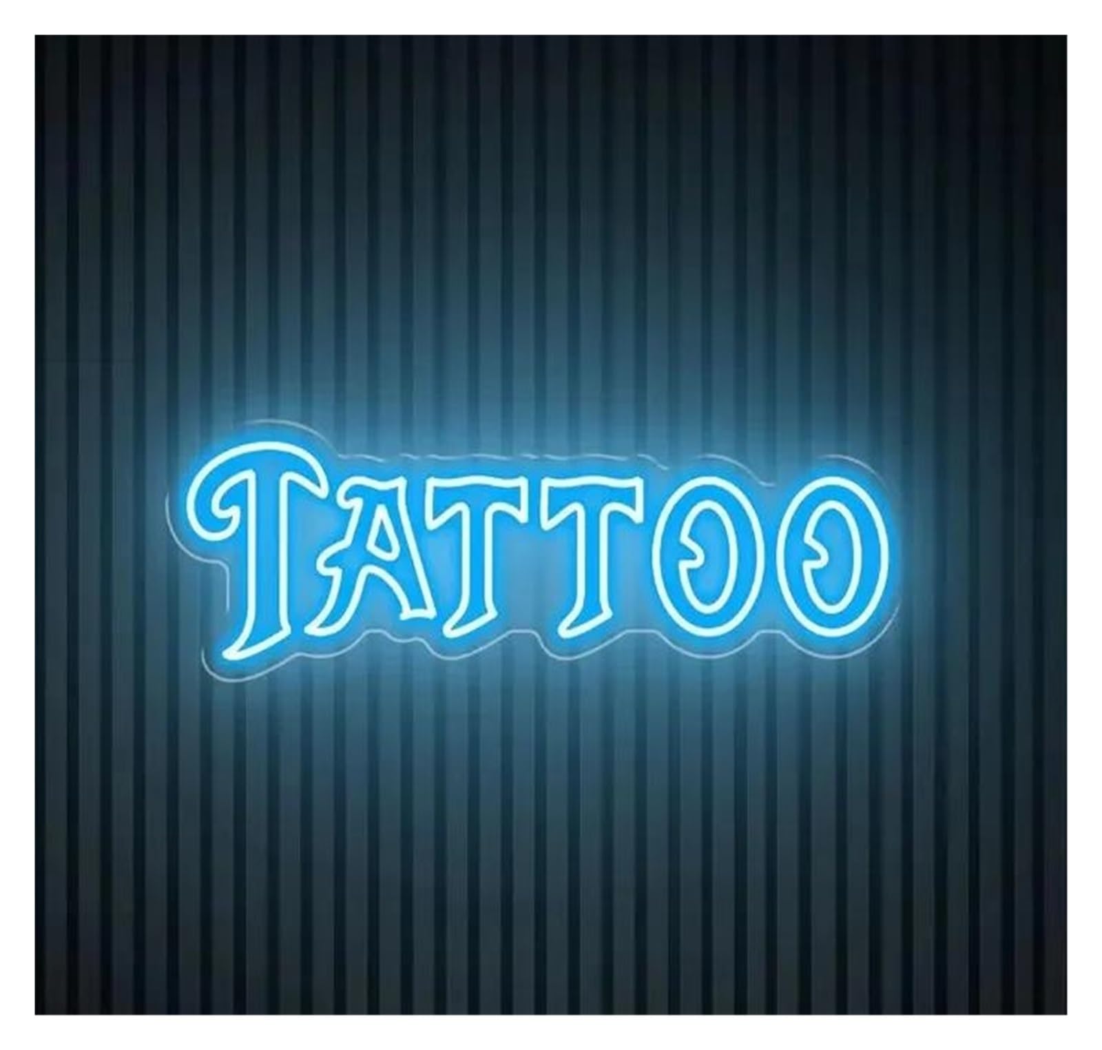Shouxi B Sign Lamp Tattoo Neon Sign Studio Us Powered Dimmable Usiness Window Display Decor For Shop Art Atmosphere 46Cm