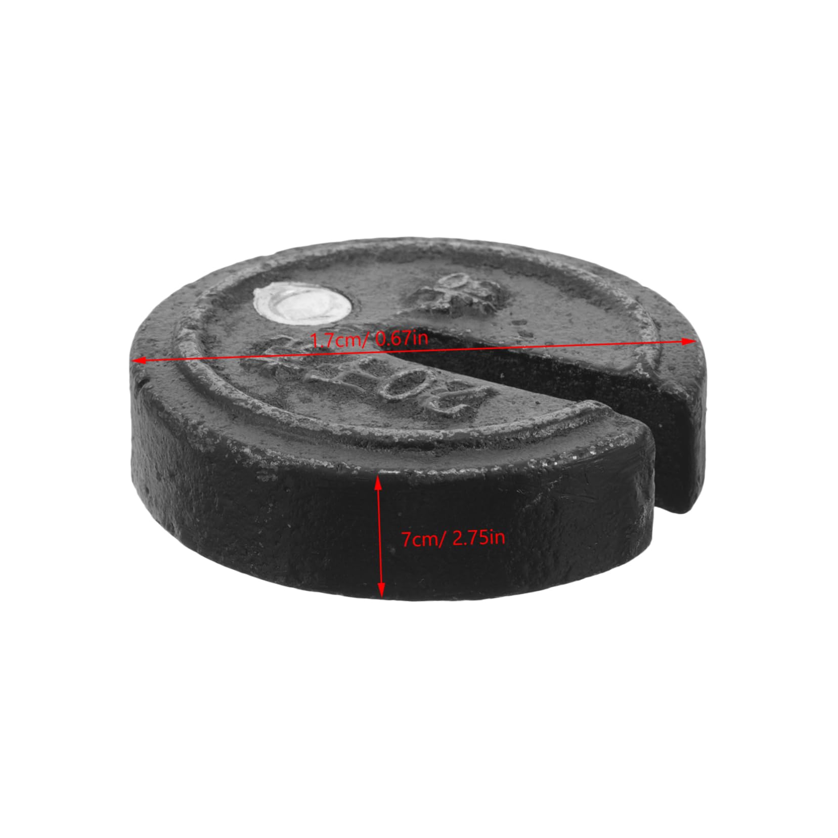 OFFSCH Metal Calibration Weight Chinese Medicine Scale Weight Replacement Home Decorative