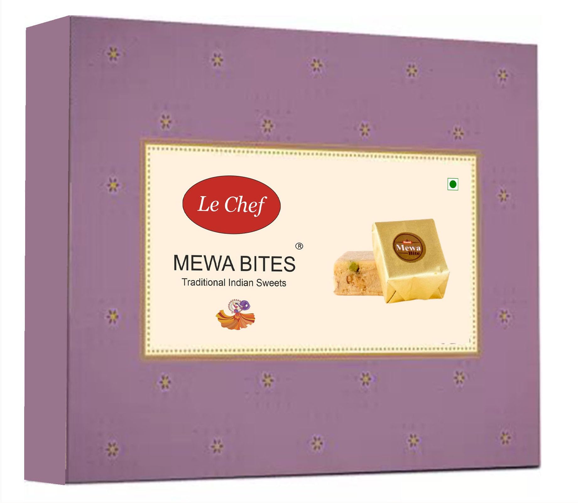 Le Chef Premium Assorted MEWA Bites | Indian Sweet | 200 gm