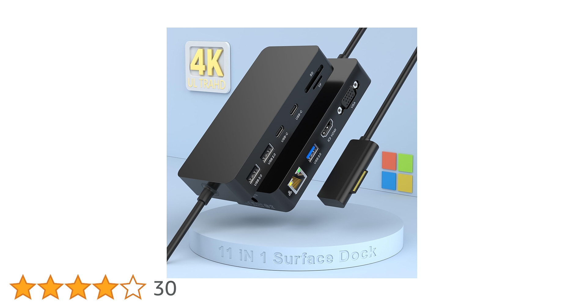 Microsoft Suface Dock　動作確認済み　個装箱入り Microsoft Suface Dock 動作確認済み 個装箱入り Amazon.co.jp