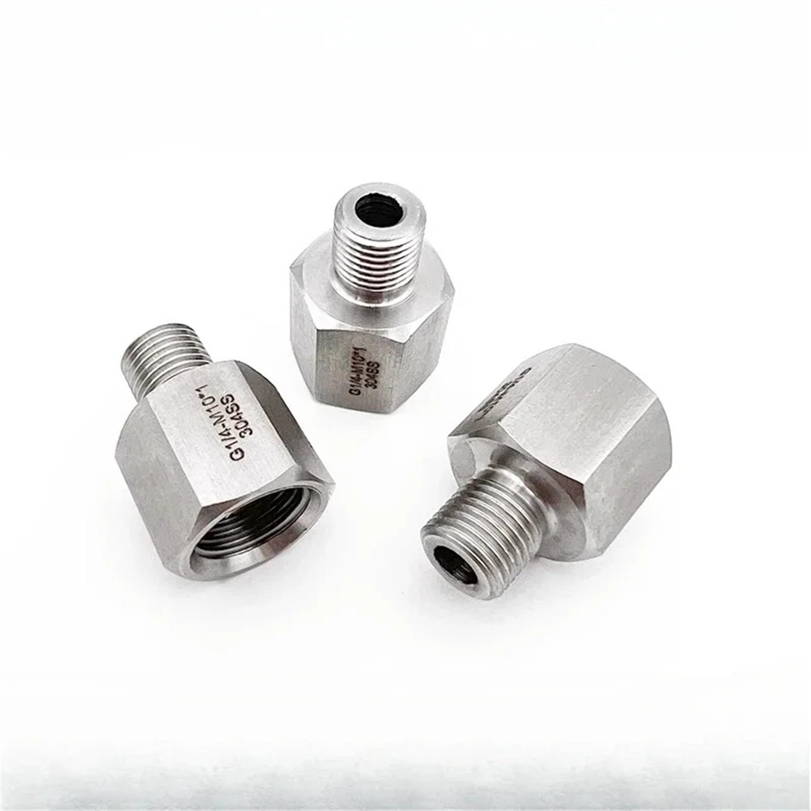 Buje reductor hexagonal para solucionar fugas en roscas M10 y 1/8 BSPT