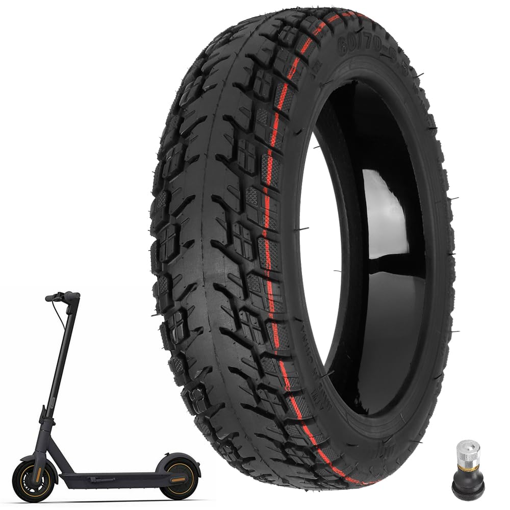 Pneu Arrière 60/65-6.9 Sans Chambre à Air Pour Ninebot Max G2/G65/F3 – Tout-terrain, épais, Anti-crevaison, 10 Pouces