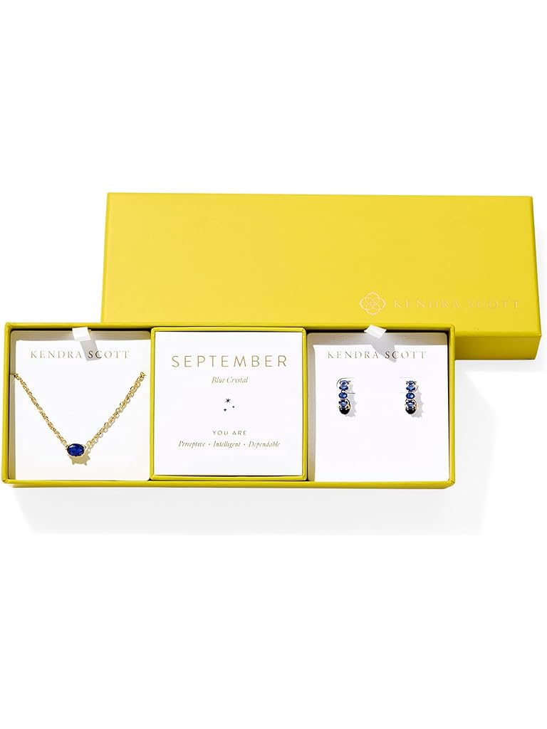 Gold Kendra Scott Cailin Birthstone Gift Set