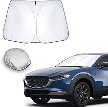 CDEFG Compatible with Mazda CX-30 CX30 2019-2024 2025 Sun Protection Covers Front Windscreen Parasol Front Baffle Windscreen Car Sun Visor Accessories