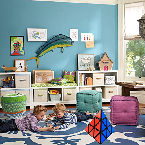 Cooja Zauberwürfel Pyraminx 3x3, Pyramid Cube Magische Pyramide Speed Cube Würfel für Puzzle Cube Enthusiasten