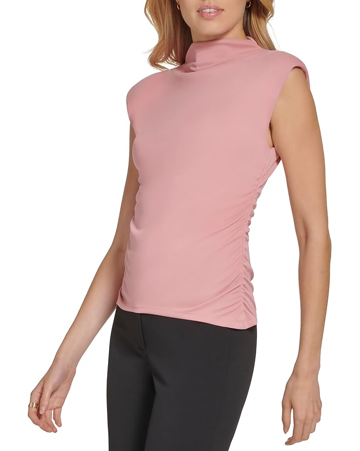 DKNY Sleeveless Side Ruche Top - #3 of 3