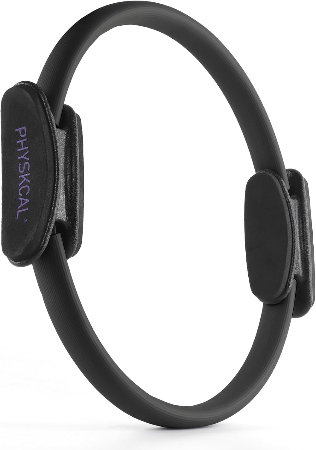 PhysKcal Pilates Ring, 15-Inch Magic Circle with Extra Thick Padded Handles, Pilates Equipment for Toning Inner Thighs, Arms and Strengthening Cores- Workout Guide Included