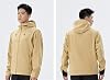 Chaqueta Softshell de Hombre Impermeable con Forro de Forro Polar y Capucha, Chaqueta Aislante con Cremallera Frontal a Prueba de Viento 5