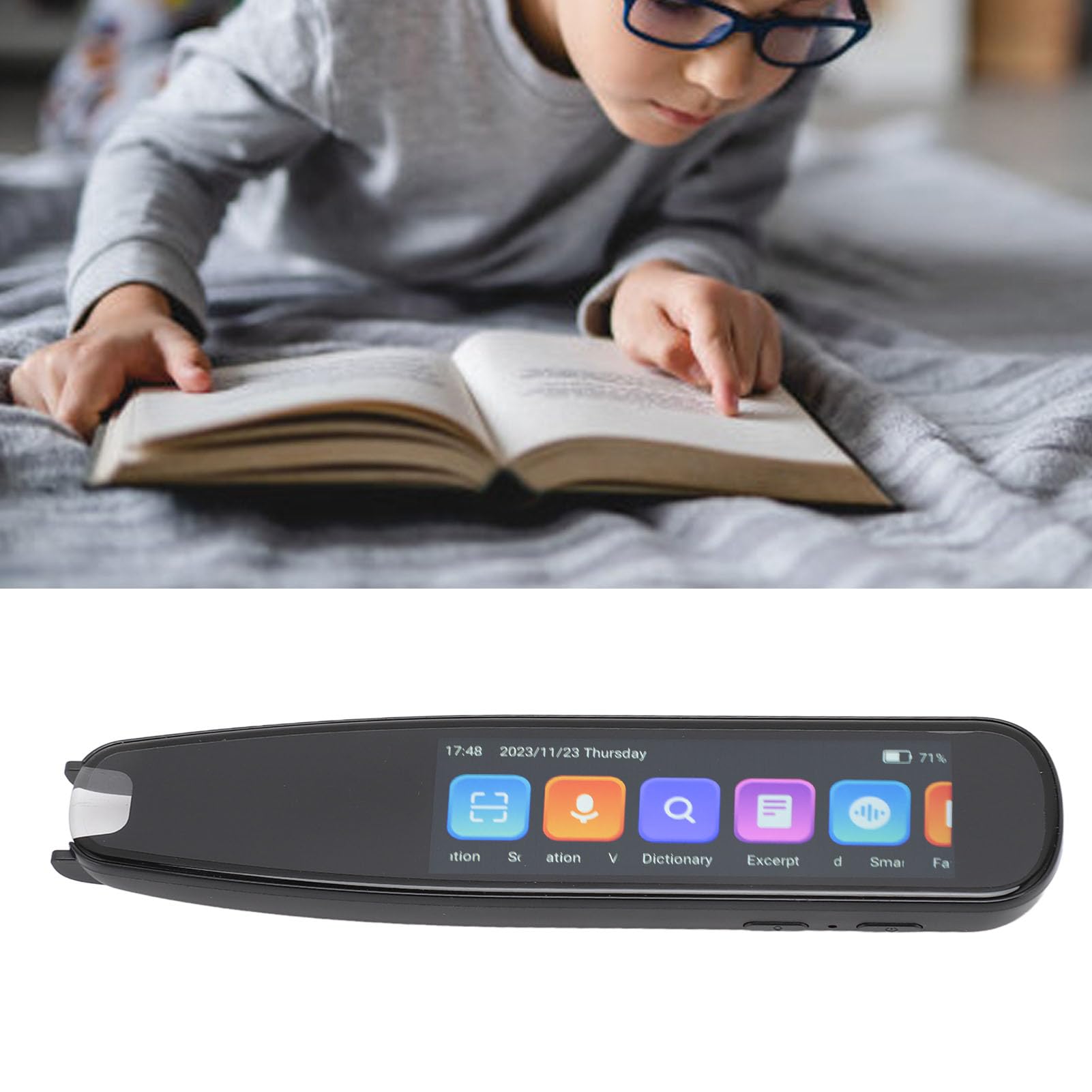 [新品] 翻訳ペン、ディスレクシアリーディングペン、テキストトゥスピーチリ Amazon.co.jp: 翻訳機 ペン型スキャン 翻訳機 オフライン翻訳を