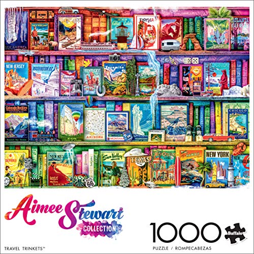Buffalo Games - Aimee Stewart - Travel Trinkets - 1000 Piece Jigsaw Puzzle #TOP1