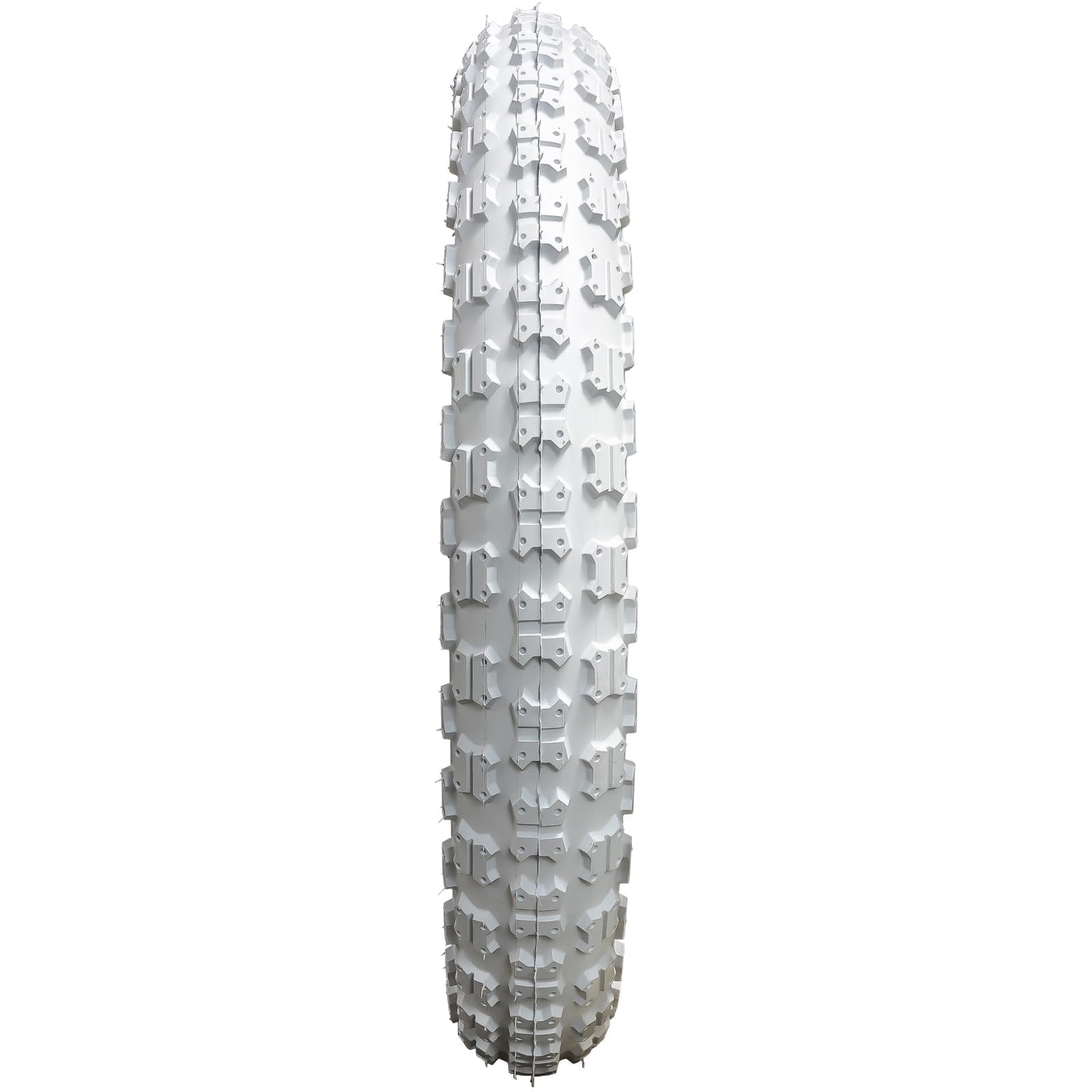 YUNSCM 2-PCS 14 pollici Montagna bicicletta pneumatici 14x2.125/57-254 and 14 pollici bicicletta camera d'aria Schrader Valve Compatible with 14x2.0 14x2.1 14x2.125, White (Y-1049)
