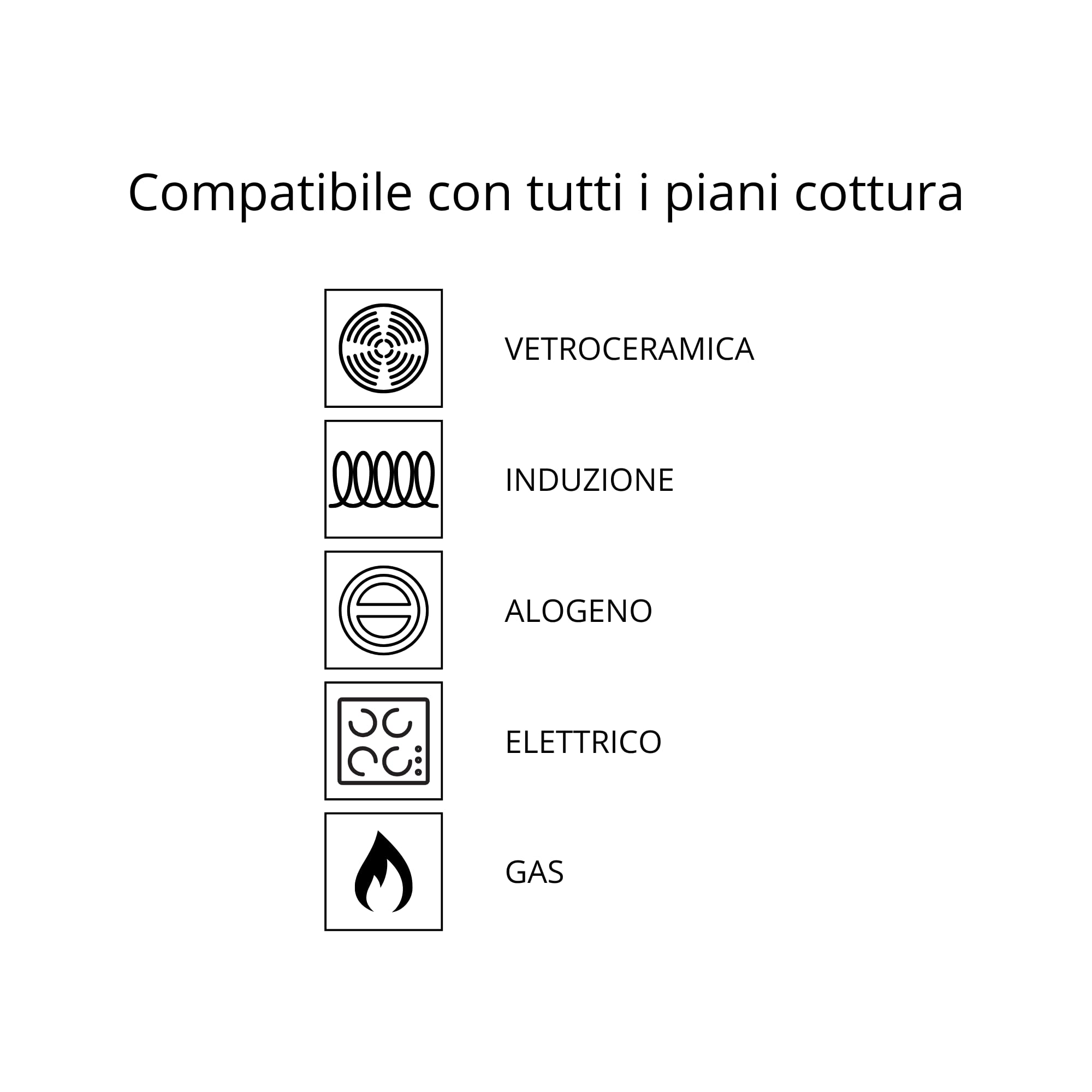 Masterpro by Alessi, Set di Pentole "Bones" in Acciaio Inox | 7 Pezzi, Compatibile con Induzione, Casseruole e Padelle con Coperchi, Lavabili in Lavastoviglie