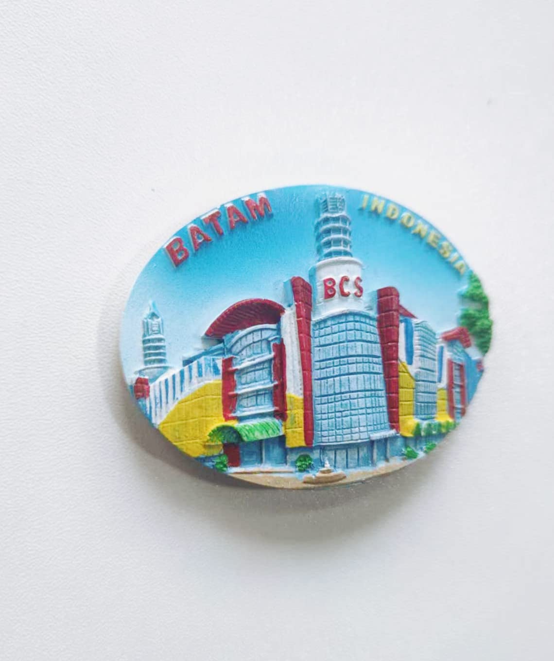 Bintan Island Indonesia turistico souvenir frigorifero magnete decorazione frigorifero magneti