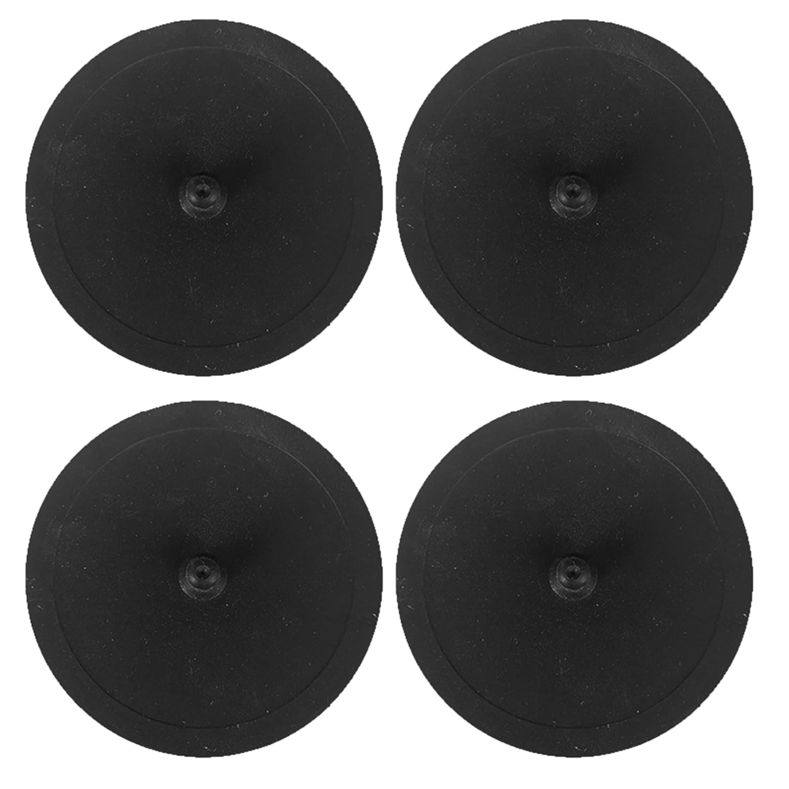 4 Pcs 50mm Rubber Backflush Disc - Espresso Machine Blanking Insert for Professional Cleaning, Compatible with Most Portafilters (Durable & Reusable)