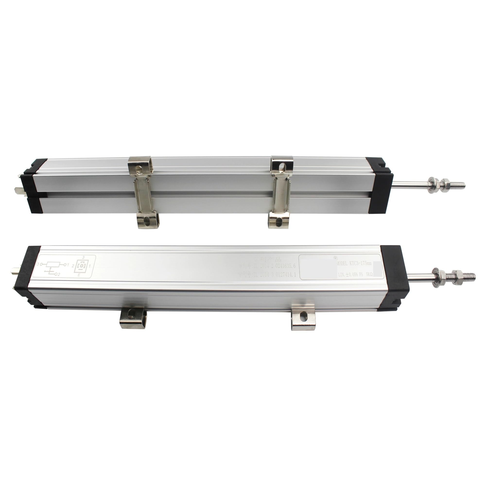 Potentiomètre linéaire capteur de position type tige traction KTC3