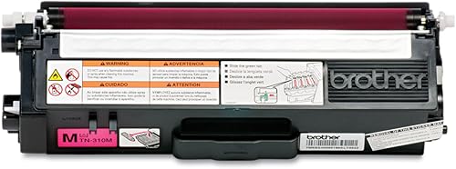Vista 8 de Brother TN310 Cartucho de tóner de rendimiento estándar genuino, TN310BK, tóner negro de repuesto, rendimiento de páginas de hasta 2500 páginas