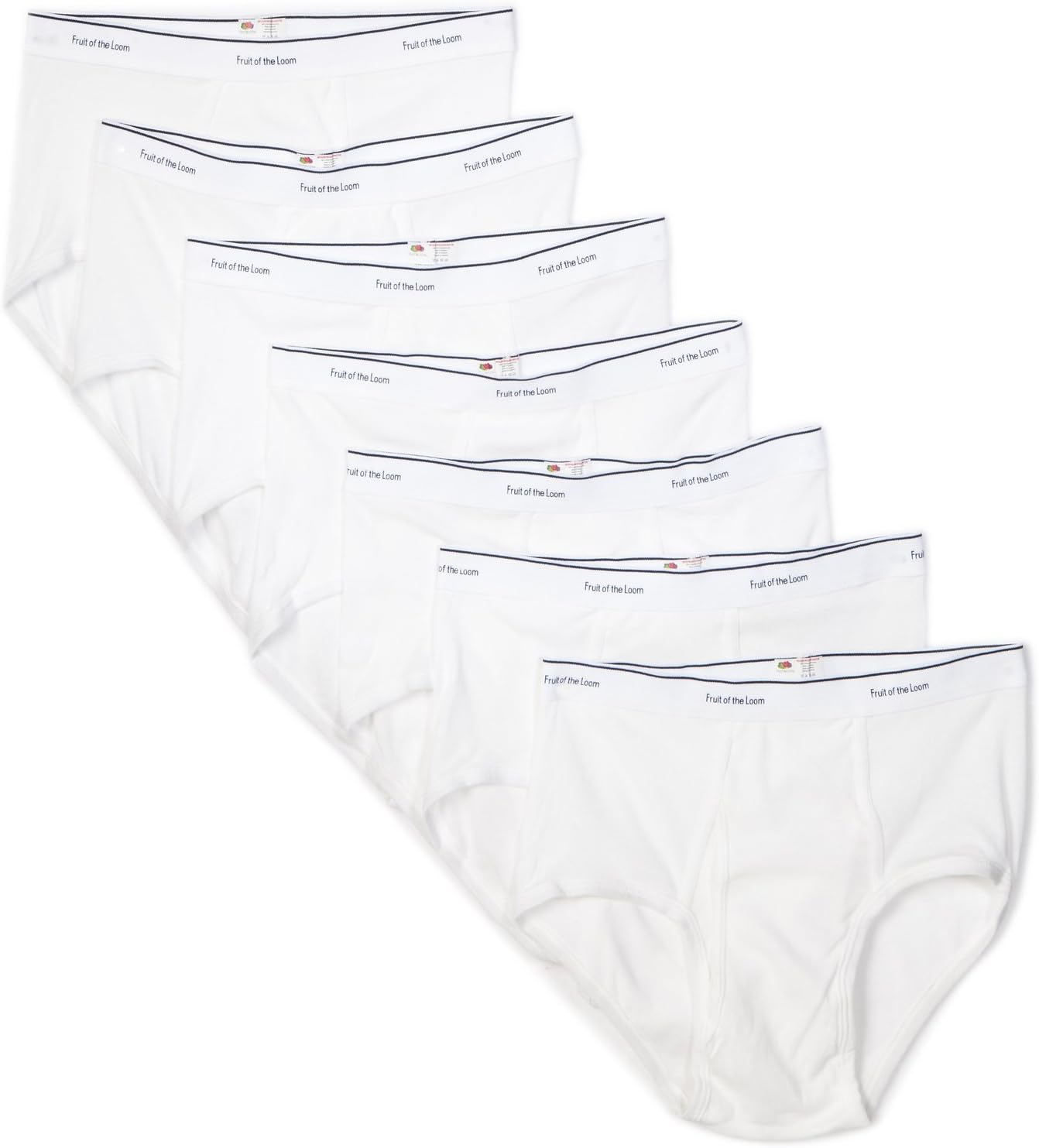 Men's 7-Pack Basic Brief (Large, White 8 Pack )