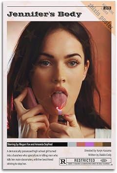 DOKTor Jennifers Body Movie Room Aesthetic Posters Decorative Painting Canvas Wall Posters And Art Picture Print Modern Family Bedroom Decor Posters 12x18inch30x45cm