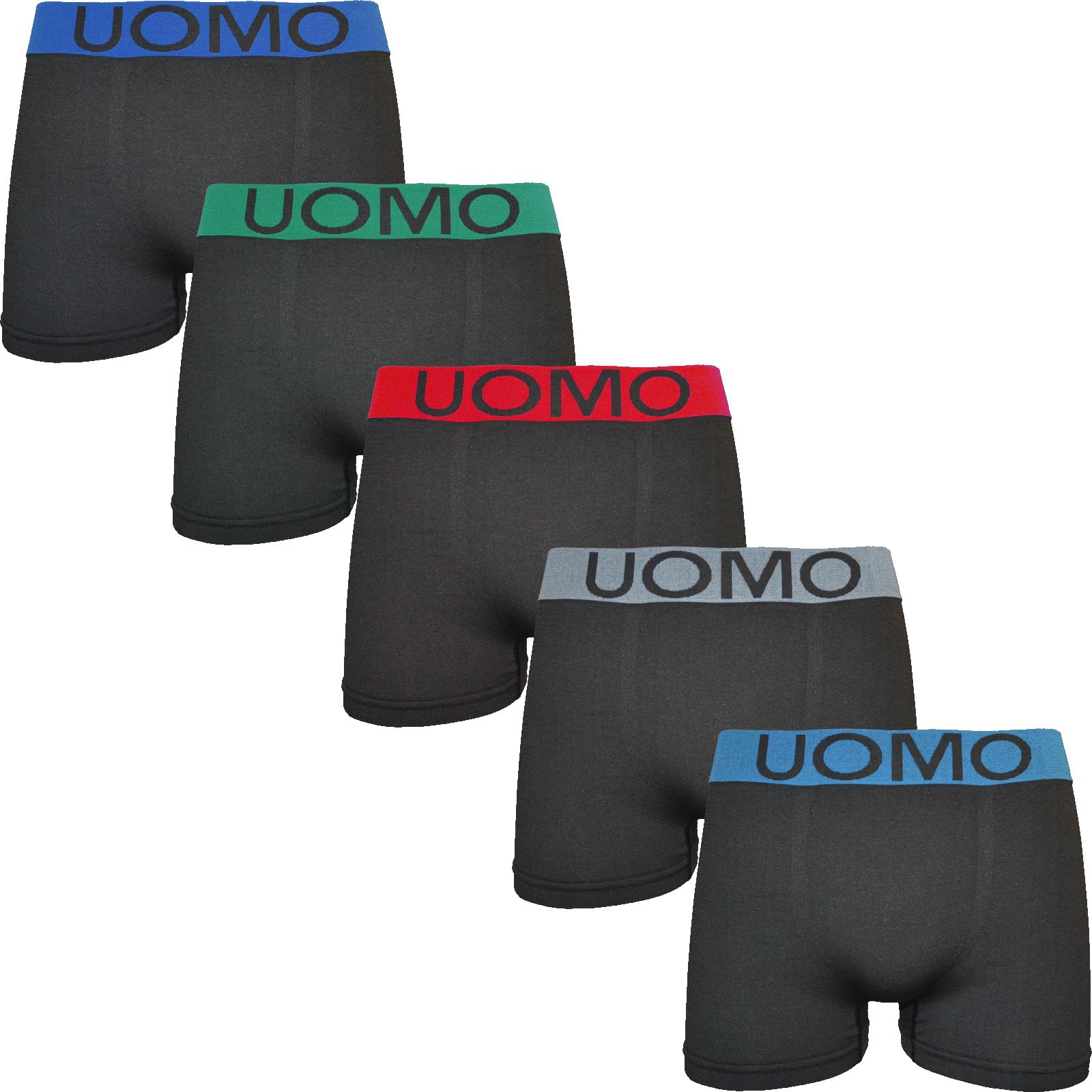 BestSale247 Pack de 10 calzoncillos tipo bóxer para hombre, microfibra, sin costuras, ropa interior, calzoncillos deportivos, calzoncillos retro
