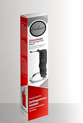 Miniatura 7 de Soporte de montaje para extintores de incendios de 5 libras para el hogar, negocios, camión, RV pequeños mini-extintores - Soporte de extintor de