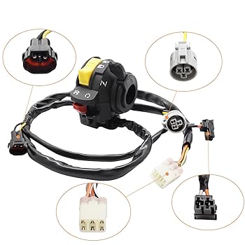 Switch20Joy-Conセット3 Amazon.com: M MATI Left Handlebar Switch Start Stop Kill