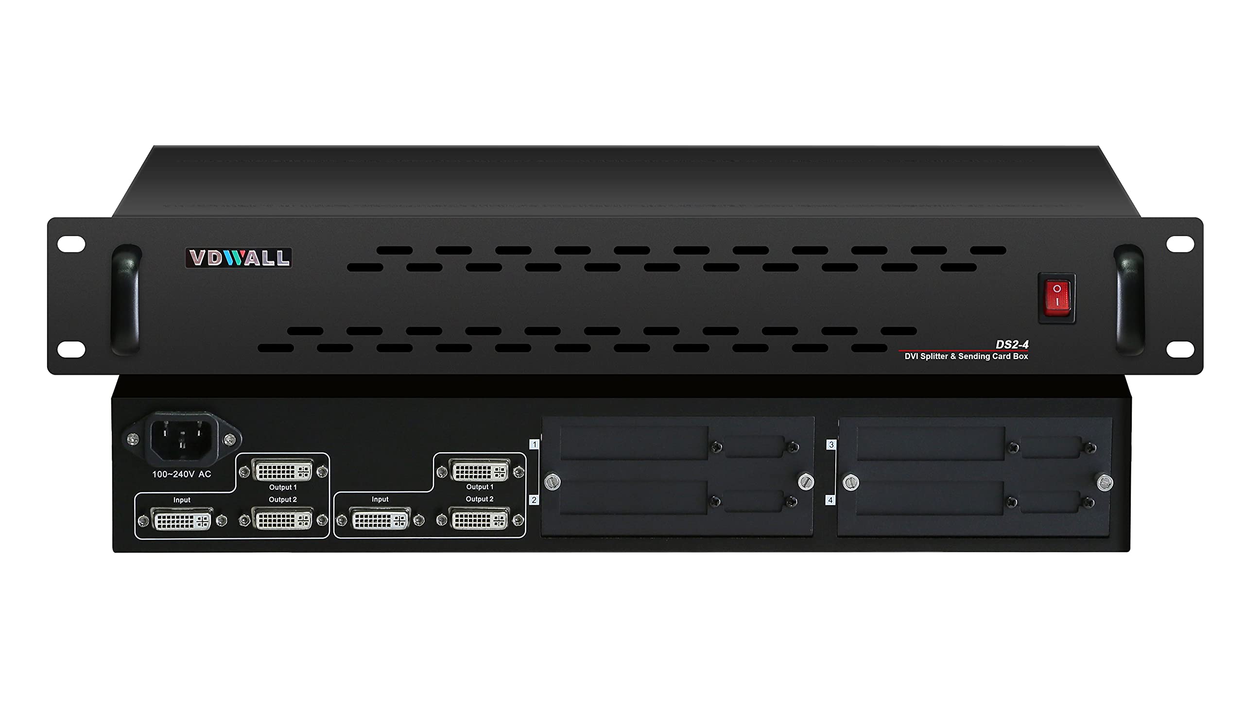 DS2-4 VDWALL LED Screen Stage Events HD Video Processor