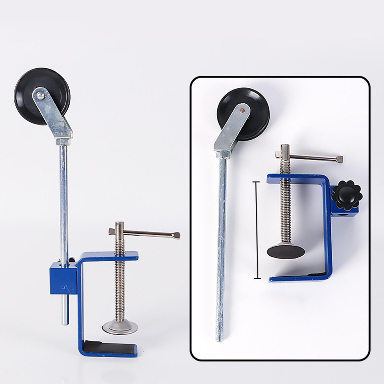 Physik Experimentierkasten mit Rolle Und Stützstange für Schüler, Type B Blue