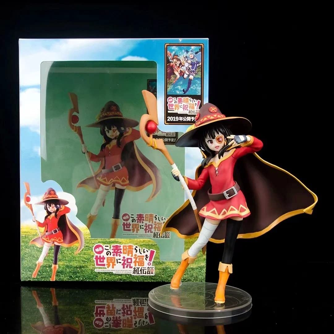 Amazon.co.jp: このすばの置物、魔法少女めぐみんフィギュア像 20