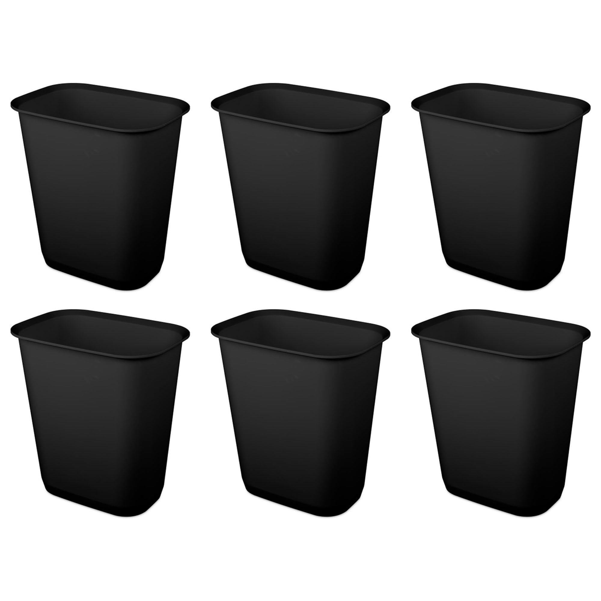 Amazon.com: Sterilite 9 Gallon Rectangular Wastebasket Easy to