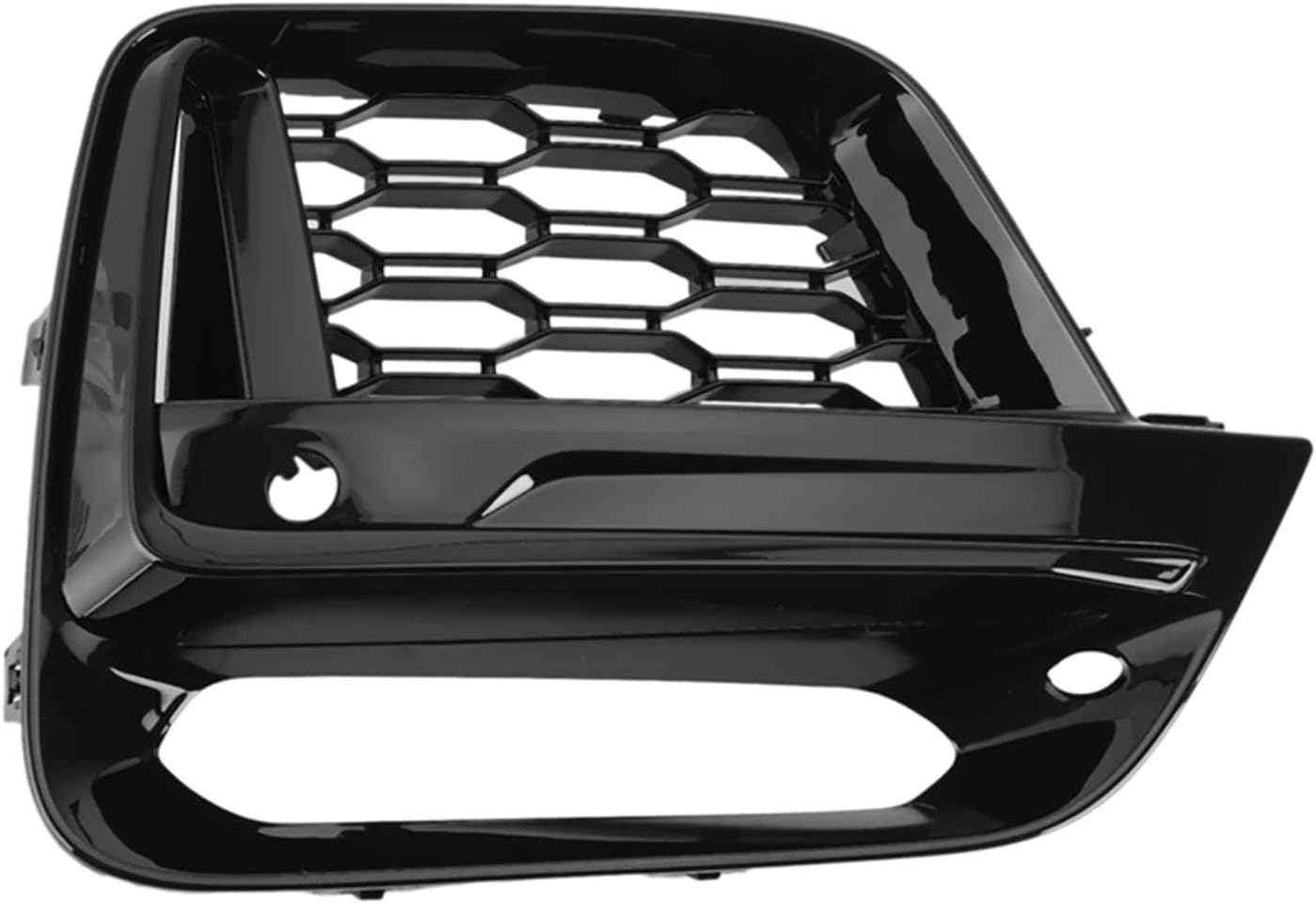 1Pair Front Fog Light Cover Grille Frame Trim Car Accessories Compatible For BMW-X3 X4 G08 G02 G01 2018-2020 (With Fog Lamp Hole)