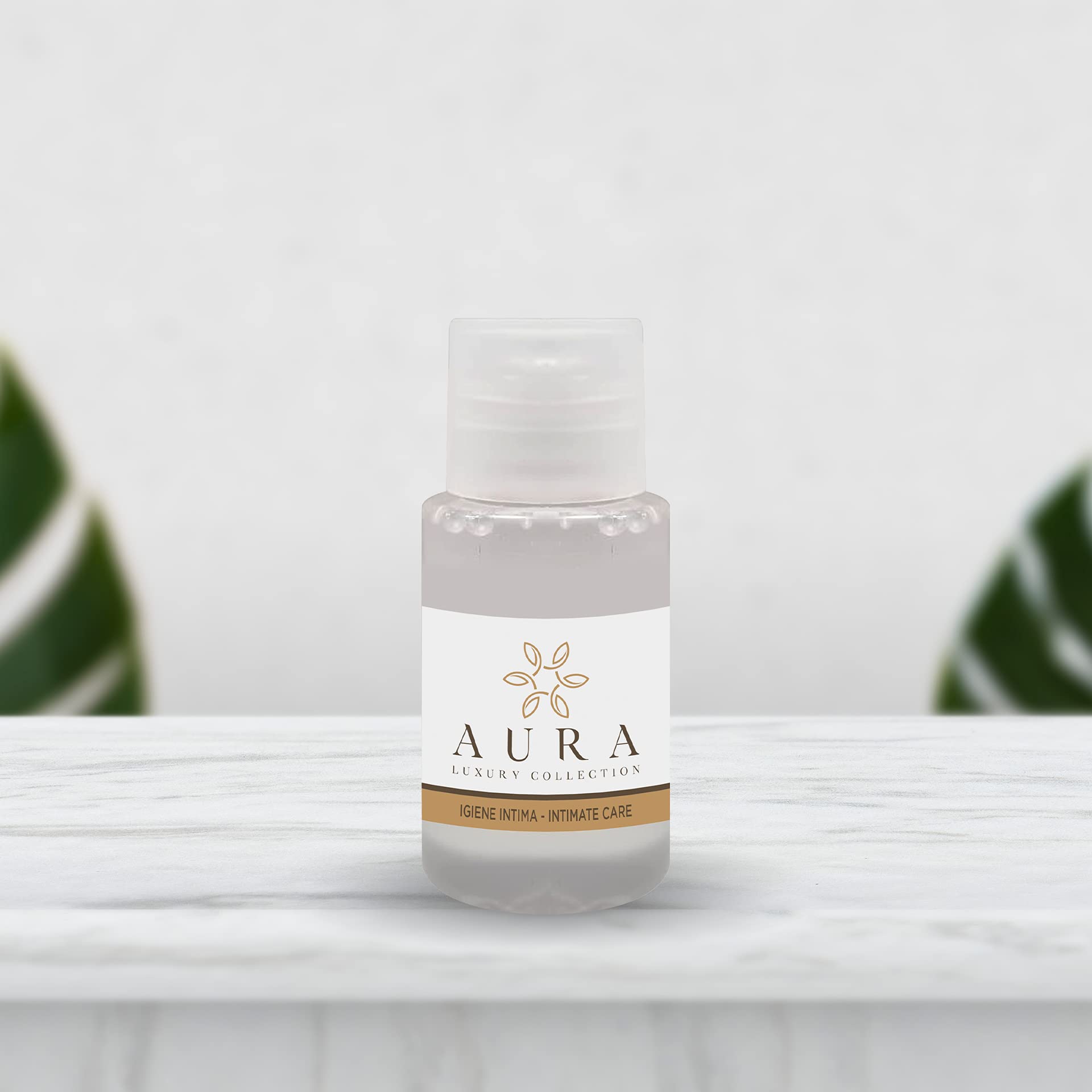 Aura Luxury Collection ® Kit Flasche Intimhygiene 20 ml mild Argan weiß (70)